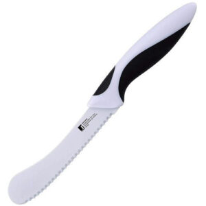 CUCHILLO ESPATULA 10CM SS BLANCO & NEGRO
