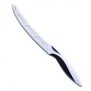 CUCHILLO QUESERO 13.7  SS BLANCO & NEGRO