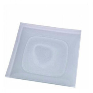 PLATO DE VIDRIO 30X30X1.8 CM