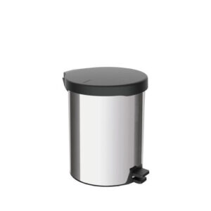 BASURERO 12 LT.ACER.INOX T/PLASTICA