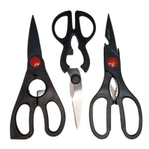 SET DE 3 TIJERAS COCINA BLISTER