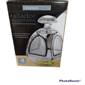 RALLADOR D/ ACRILICO 4 CUCHILLAS 8PULG