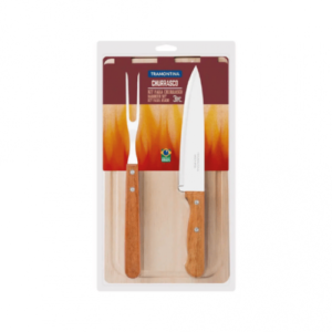 SET ASADO TABLA Y CUCHILLO Y TRINCHE