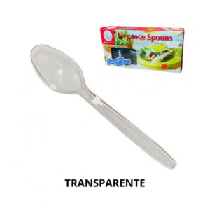 SET CUCHARAS DESECHABLES PLAST 18 PCS