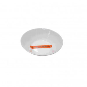 MINI BOWL CONICO PORCELANA 10.5 CM BORDE ACANALADO