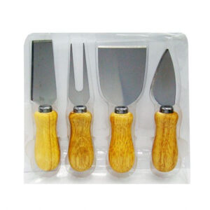 CUCHILLO P/QUESO SET 4 PZAS