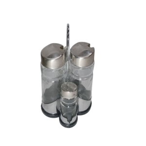 SET CMBOY 4 PZAS ACERO/VIDRIO