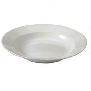PORCELANA PLATO REDONDO BLANCA HONDO 29.3 CM