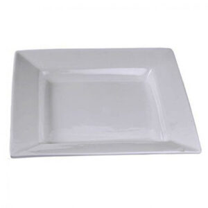 PORCELANA PLATO CUADRADO PROFUNDO 30 CM