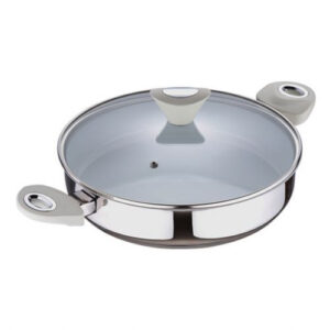 CAZUELA 28X6 3.5 ACERO INOX.CERAMICA INDUCCION C