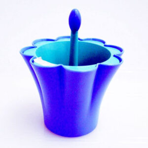 ESCURRIDOR GIO STYLE CUBIERTOS AZUL CLA