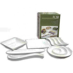 PORCELANA BLANCO /SET 6 PIEZAS DE SERVIR –06144