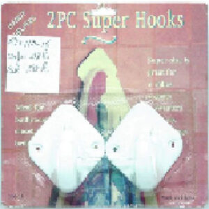 GANCHO BLISTER SUPER FUERTE SET 2 PIEZAS