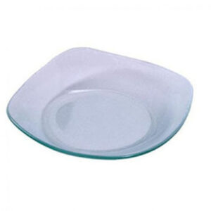 PLATO DE VIDRIO 15.5X15.5X3CM