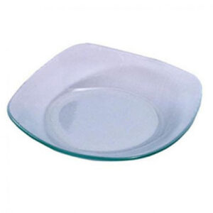 PLATO DE VIDRIO 26X26X4.5 CM