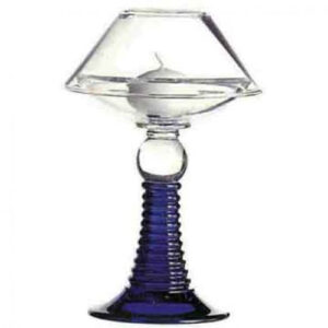CANDELABRO ROMANCE SAPHIR + VELA TIPO LAMPARA