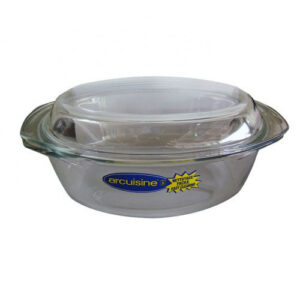 CAZUELA TRIOMPHE OVALADA CON TAPA 3.5 LITROS