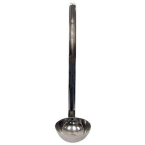 CUCHARON MANGO LARGO  ACERO 1286-18