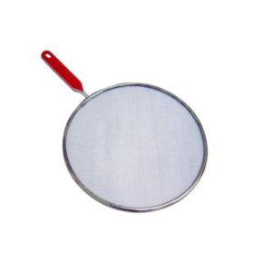 MALLA ANTISALPICANTE 18 CM CON MANGO