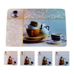 MANTEL INDIV+PORTAVASO SET 4 PERSONAS  (12 SURTIDOS)