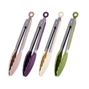 PINZAS 23CM SS & SILICON  SURT