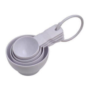 ACCESORIO COCINA  SET 4 TAZAS DE MEDIDAS PLAST