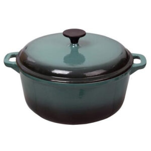 CASEROLA CAST IRON ENAMEL 28 CM SC VERDE