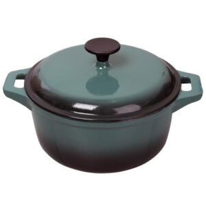 CASEROLA CAST IRON ENAMEL 24 CM SC VERDE