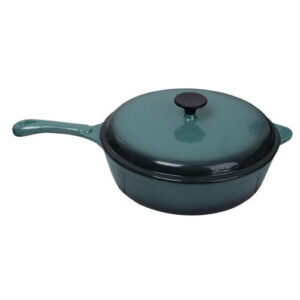 SARTEN CAST IRON ENAMEL 30 CM SC VERDE