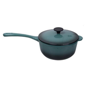 PAILA C/TAPA CAST IRON ENAMEL 22CM VERDE