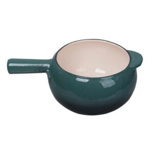 PAILA FONDUE CAST IRON ENAMEL 20CM VERDE