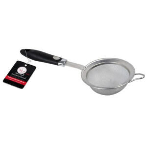 COLADOR 13 CM ACERO INOXIDABLE M/GOMA