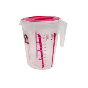 JARRA MEDIDAS PLASTICA 1.0 LITROS